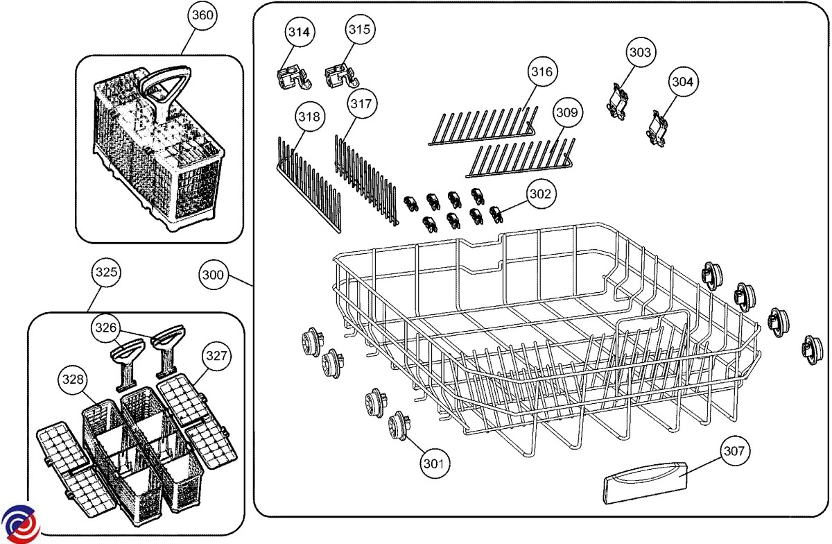 Westinghouse best sale dishwasher wsf6606w